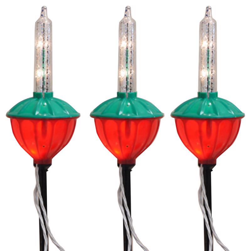Emery Jensen pathway markers with decorative bubble lights, outdoor lighting for pathways, durable and weather-resistant.