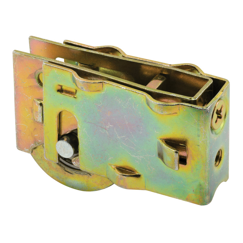 Emery Jensen patio door rollers assembly with steel support for Nvair 1.25 inch doors, designed for smooth sliding and durability.