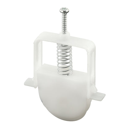 Emery Jensen patio door rollers model ROLLR PATIO DR 11657 CD2, showing close-up of metal rollers and wheels for sliding patio doors.