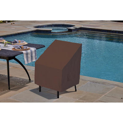 Emery Jensen 28-inch patio chair cover for outdoor furniture protection, made of durable weather-resistant material.