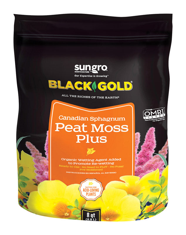BG PEAT MOSS PLUS 8QT - Pack of 8