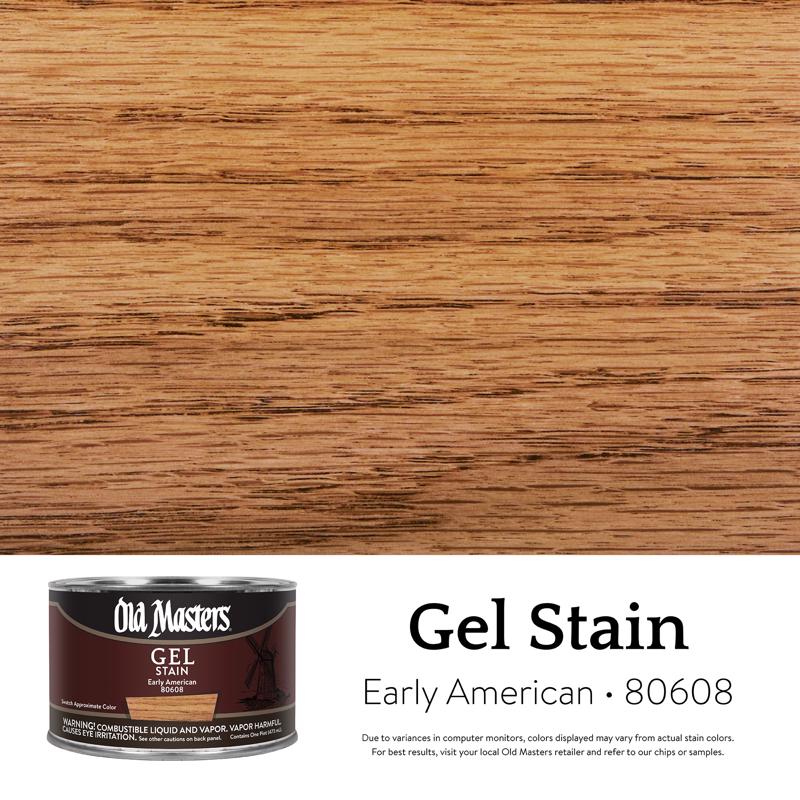 GEL STAIN EARLY AMER 1PT - Pack of 4