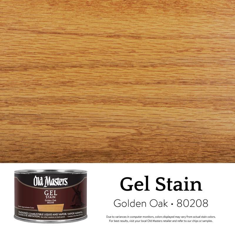 GEL STAIN GOLDN OAK 1PT - Pack of 4