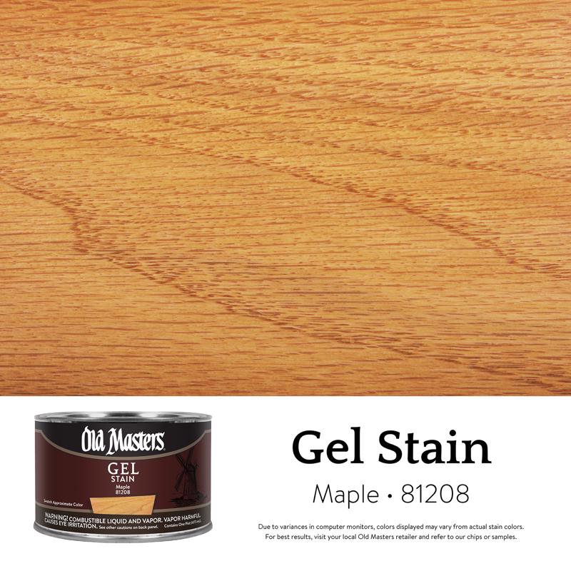 GEL STAIN MAPLE 1PT - Pack of 4
