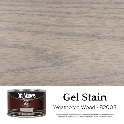 GEL STAIN WEATHRD WD 1PT - Pack of 4