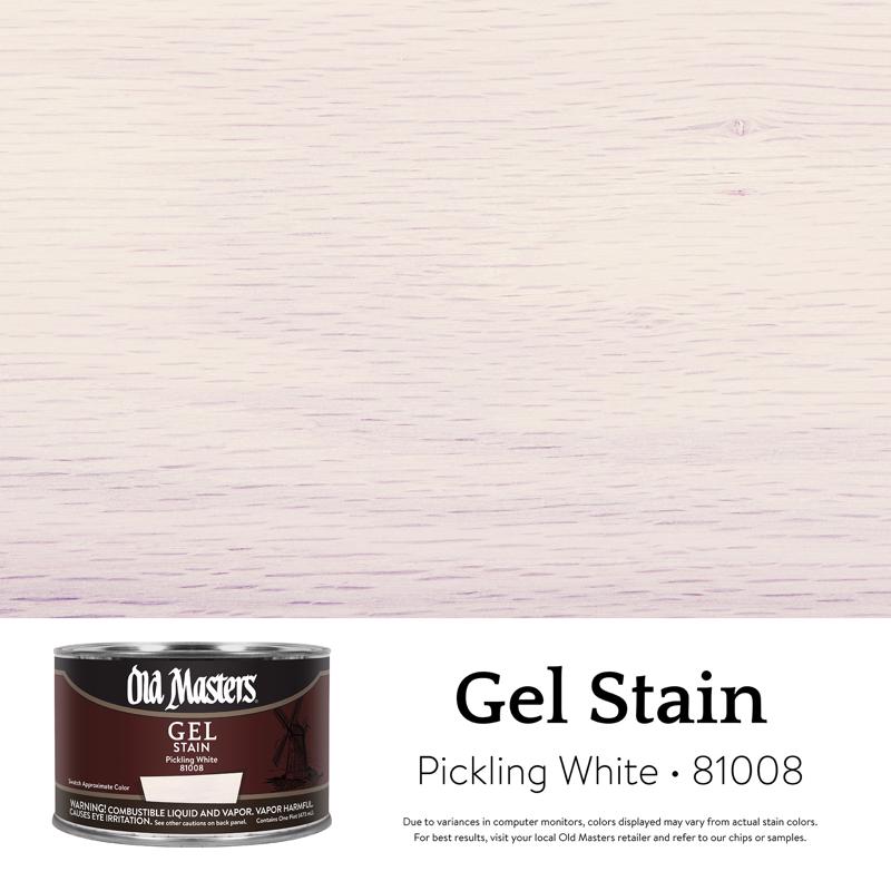 GEL STN PICKLNG WHT 1PT - Pack of 4