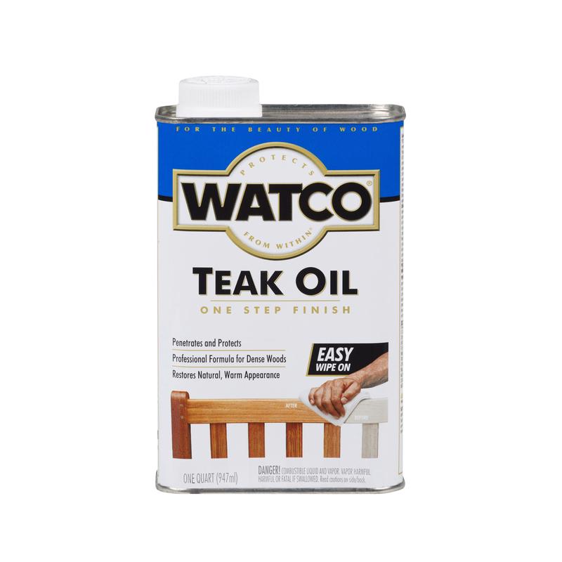 OIL TEAK FINISH WATCO QT - Pack of 4