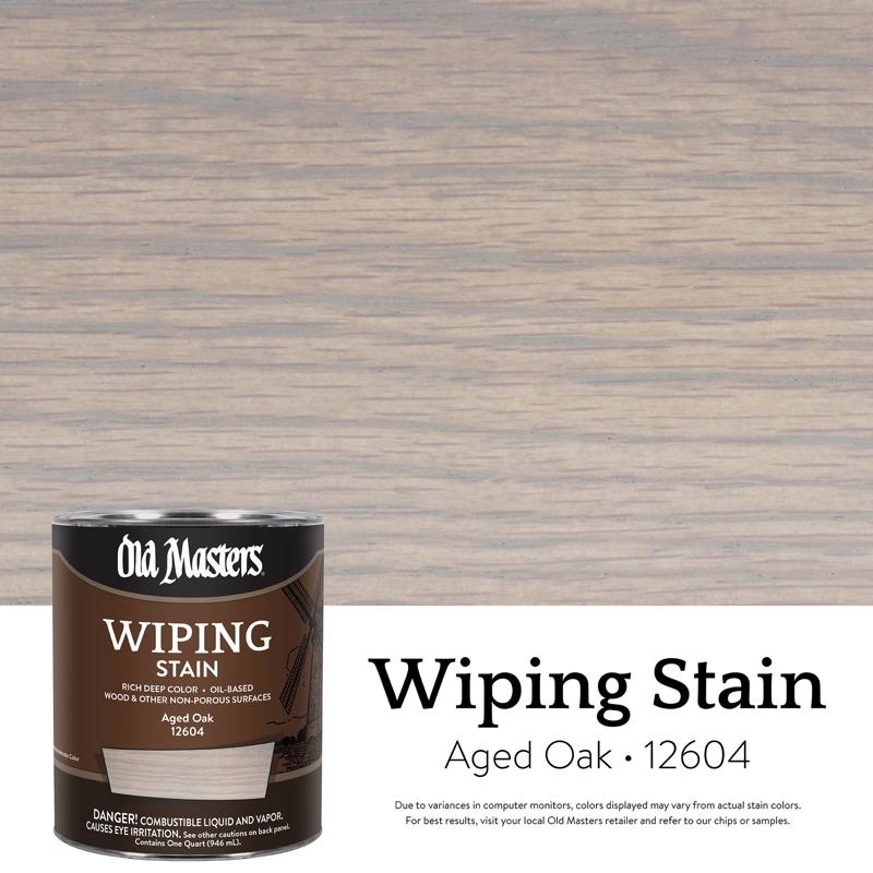 WIPE STAIN AGEDOAK QT - Pack of 4
