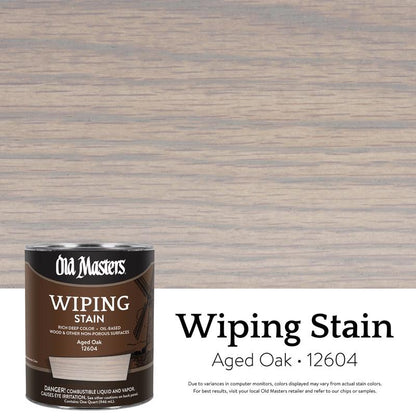 WIPE STAIN AGEDOAK QT - Pack of 4