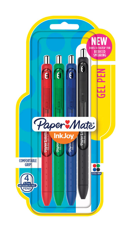 INKJOY GEL PEN ASST 4PK - Pack of 6