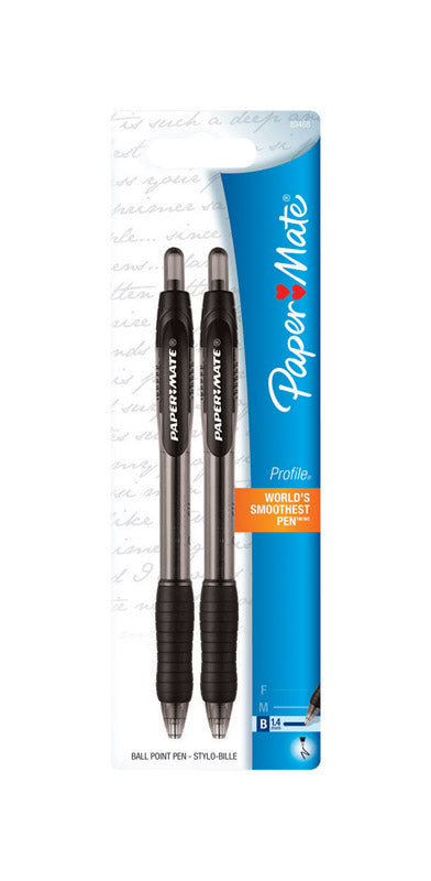 PROFILE PEN BLK 2PK - Pack of 6