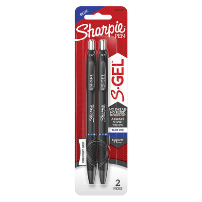 SHARPIE SGEL PEN BLU 2PK - Pack of 6