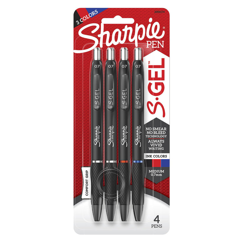 SHARPIE SGELPEN ASST 4PK - Pack of 6