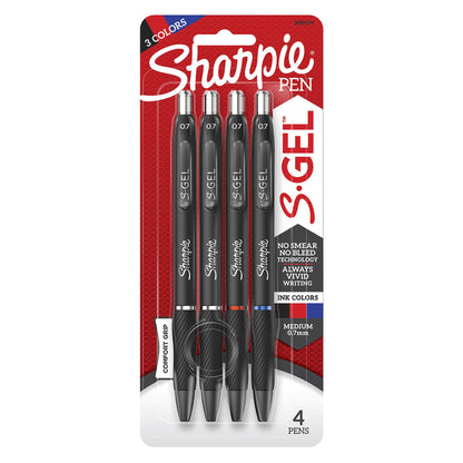 SHARPIE SGELPEN ASST 4PK - Pack of 6