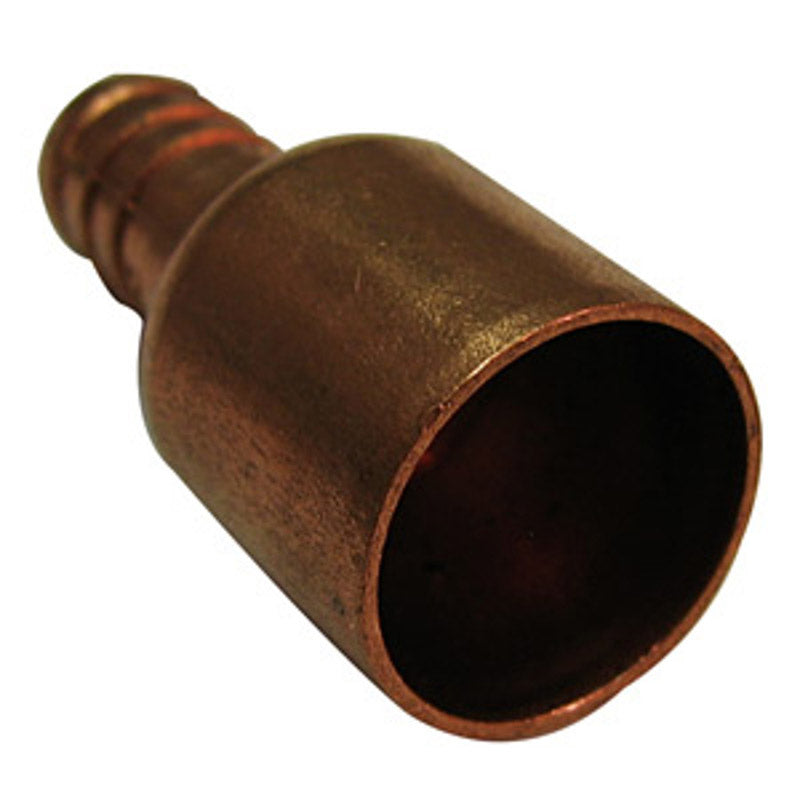 Emery Jensen PEX crimp fittings bagged, including PEX adapt 1/2B1/2FS, for plumbing connections and pipe installation.