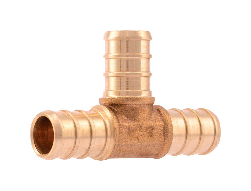PEX BARB TEE 1/2" 10PK