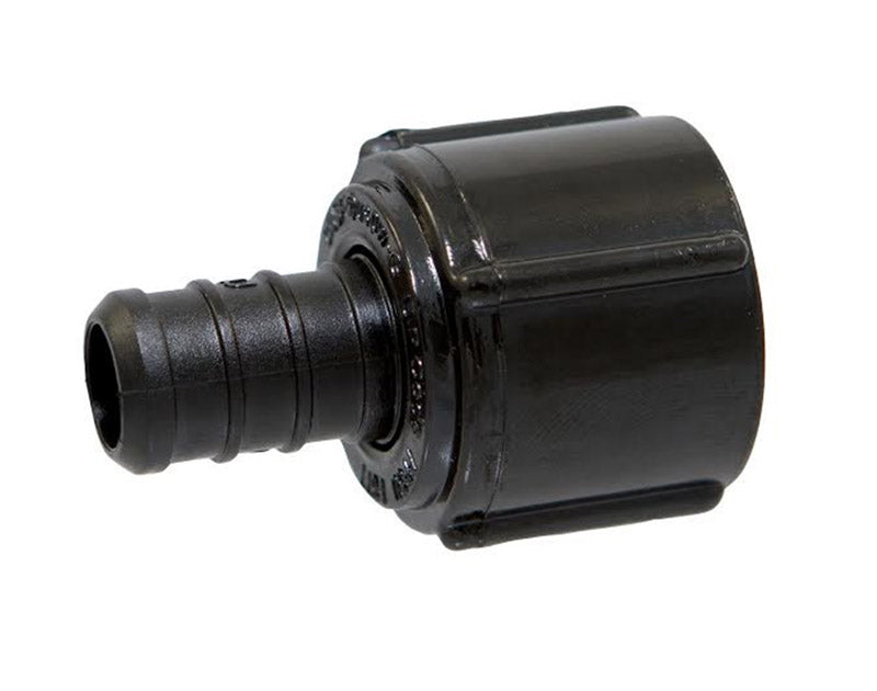 Emery Jensen PEX crimp fittings bagged, includes 1/2-inch swivel adapters, used for plumbing connections and PEX pipe installations.