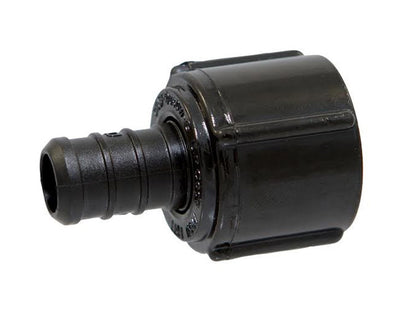Emery Jensen PEX crimp fittings bagged, includes 1/2-inch swivel adapters, used for plumbing connections and PEX pipe installations.