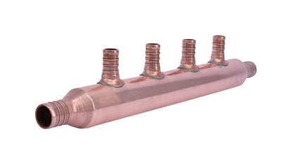 PEX MANIFOLD 4PORT 1/2"