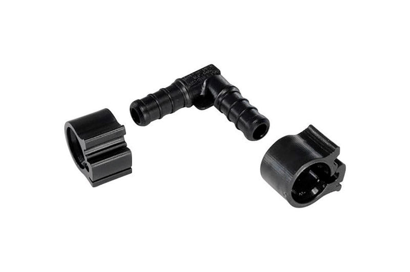PEX ELBW W/clmp 3/8" 3PC