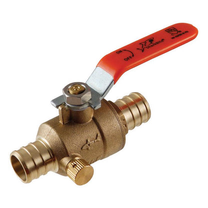 PEX BARB BALL VALVE 1/2"