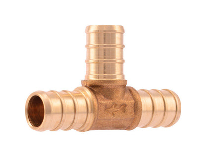 PEX BARB TEE 1/2" 25PK