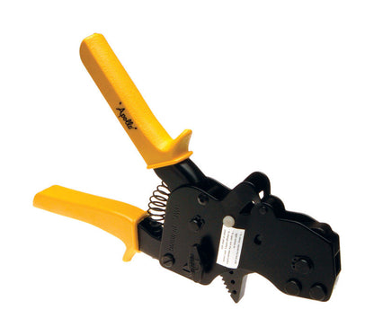 Emery Jensen PEX pinch clamp tool 3/8-1 for securing PEX tubing in plumbing applications, with adjustable clamp mechanism.