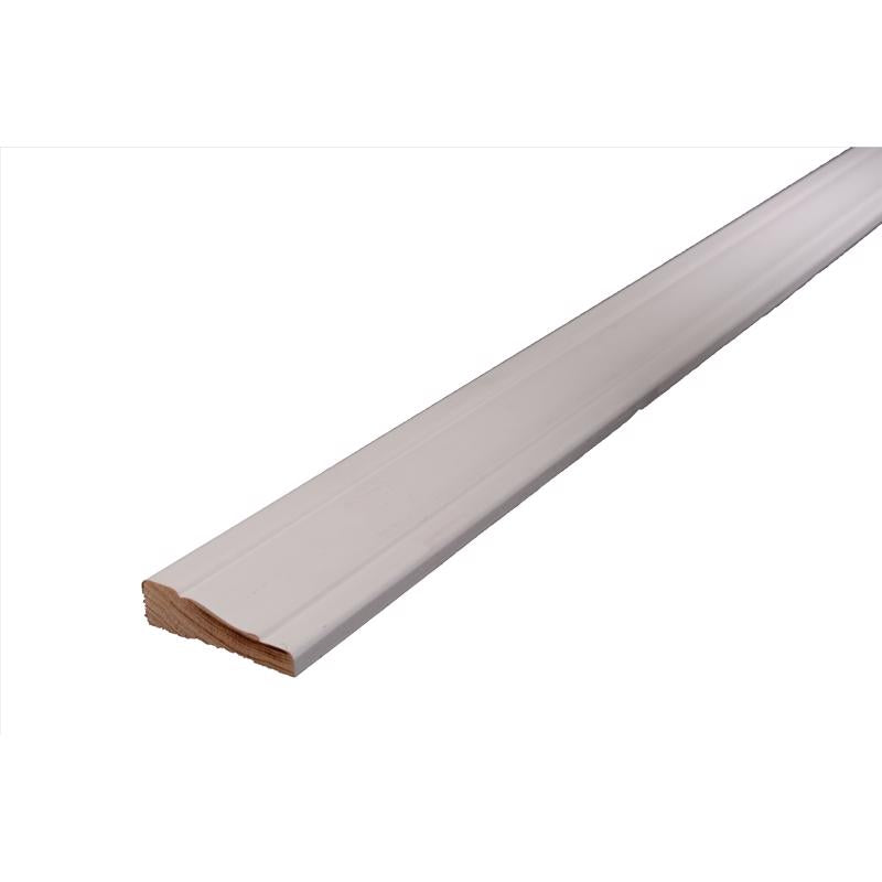 Emery Jensen pine moulding finger jointed 84-inch length, natural pine wood for trim and decorative projects