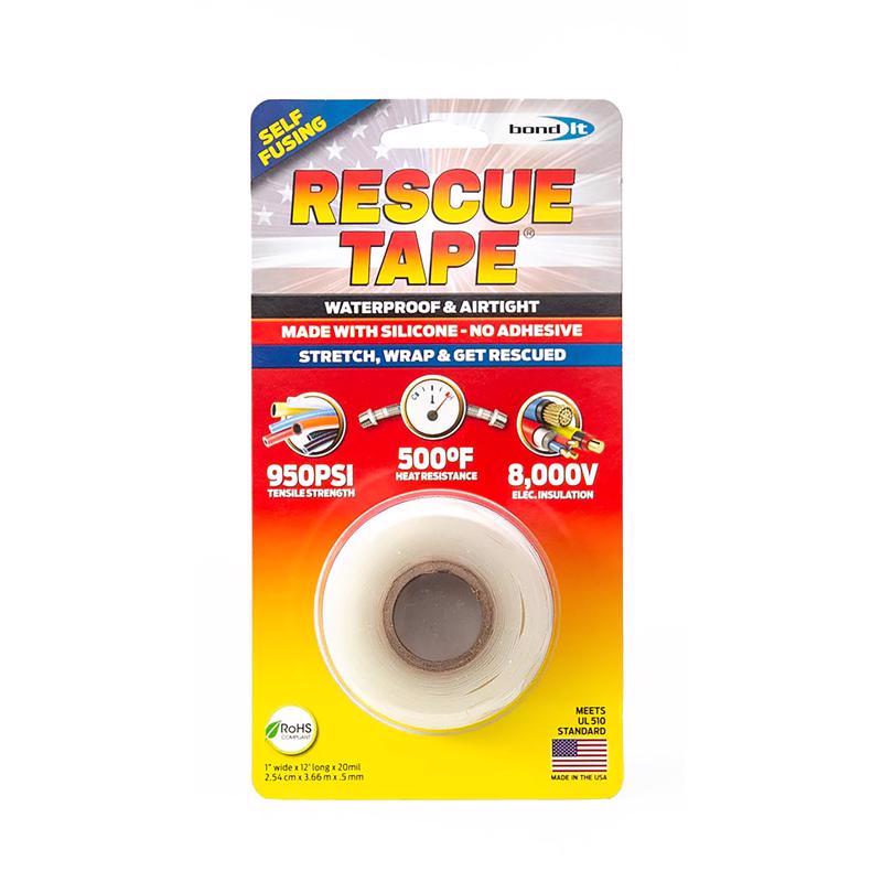 RESCUE TAPE 1" x 12' CLR