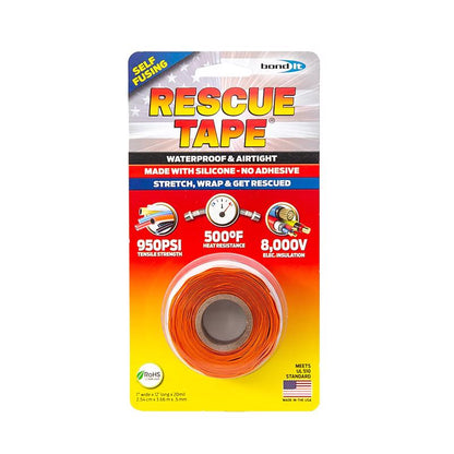 RESCUE TAPE 1" x 12' ORG