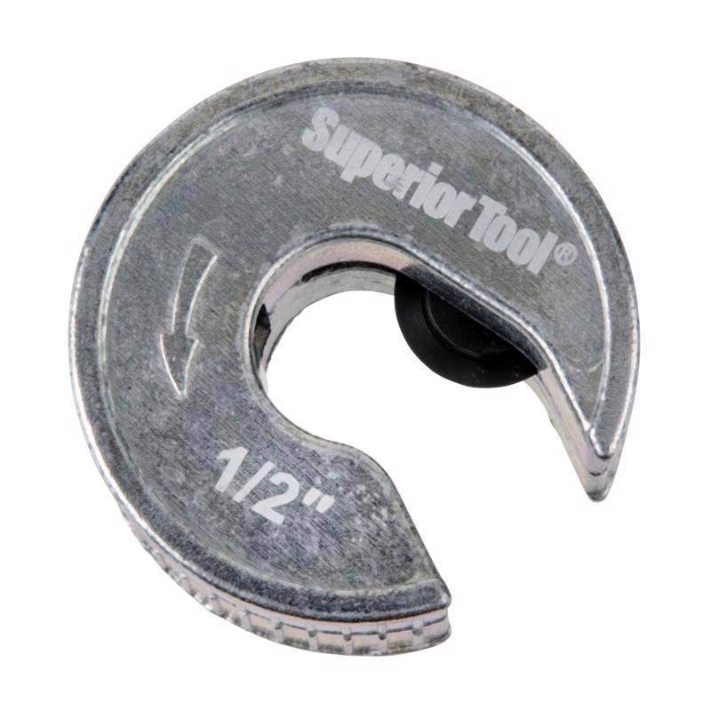 Emery Jensen copper pipe cutter, 1/2 inch, for cutting pipes and tubing, with a sturdy metal design and ergonomic handle.