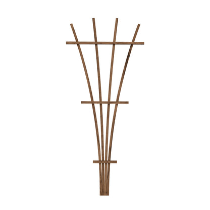 WOOD TRELLIS FAN BRN 48" - Pack of 6