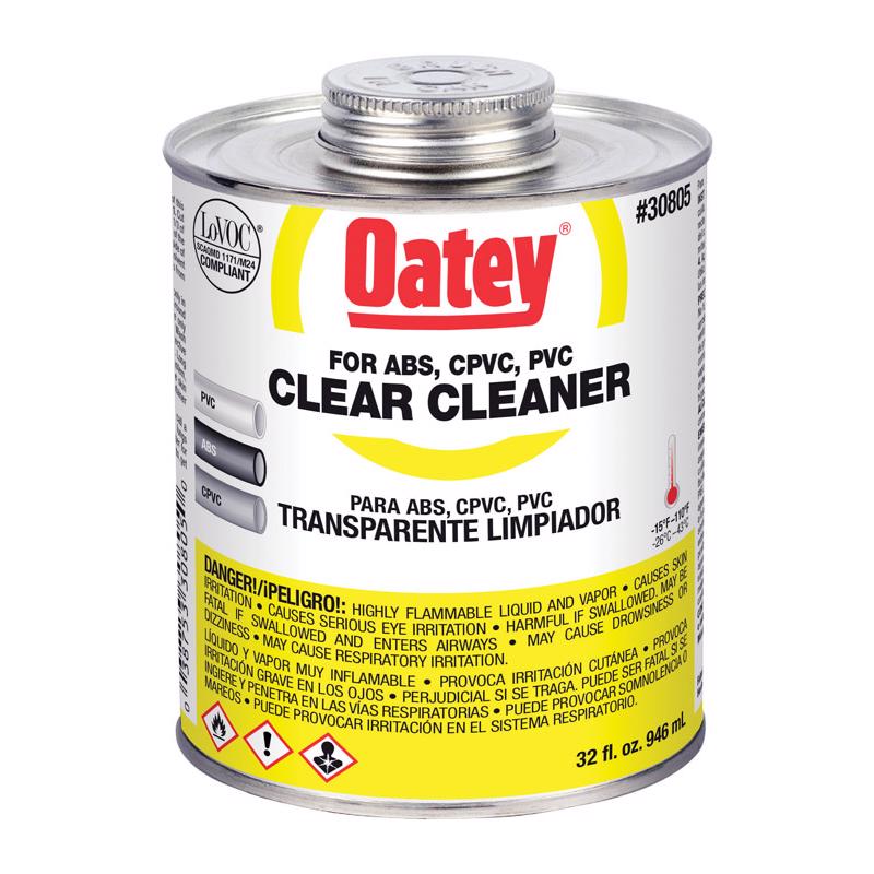 Emery Jensen all-purpose cleaner in a 32oz plastic bottle, suitable for cleaning various surfaces with a primer and cement-like formula.
