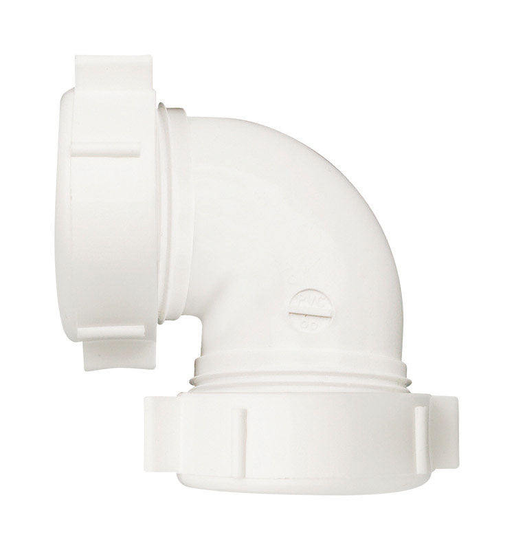 ELBOW 90DGR 1-1/2" WHT