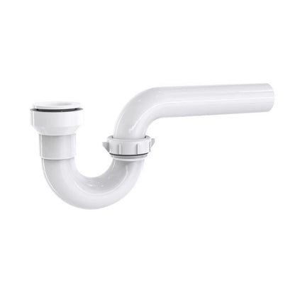 P TRAP PLASTIC WHITE 12"