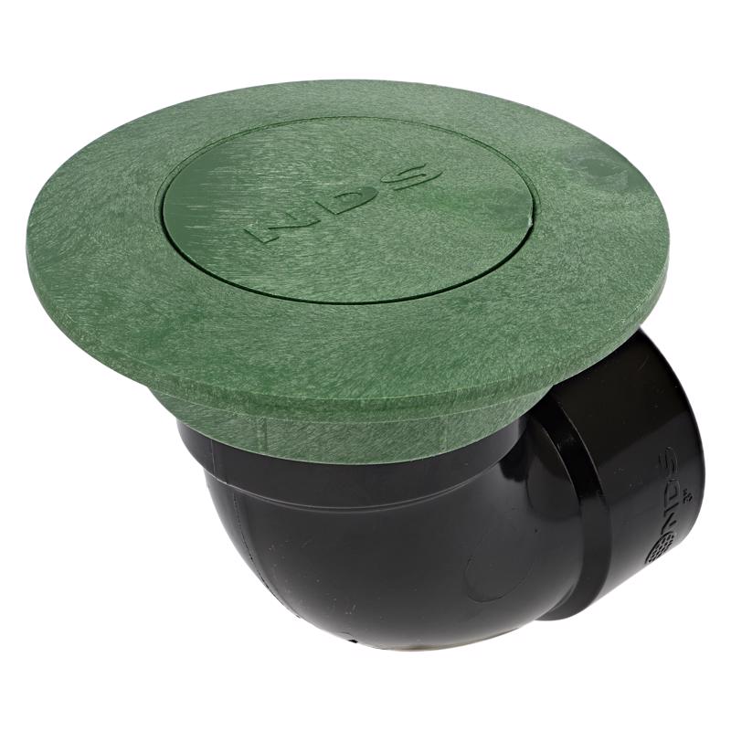 EMITTER W/90D ELBOW 3"