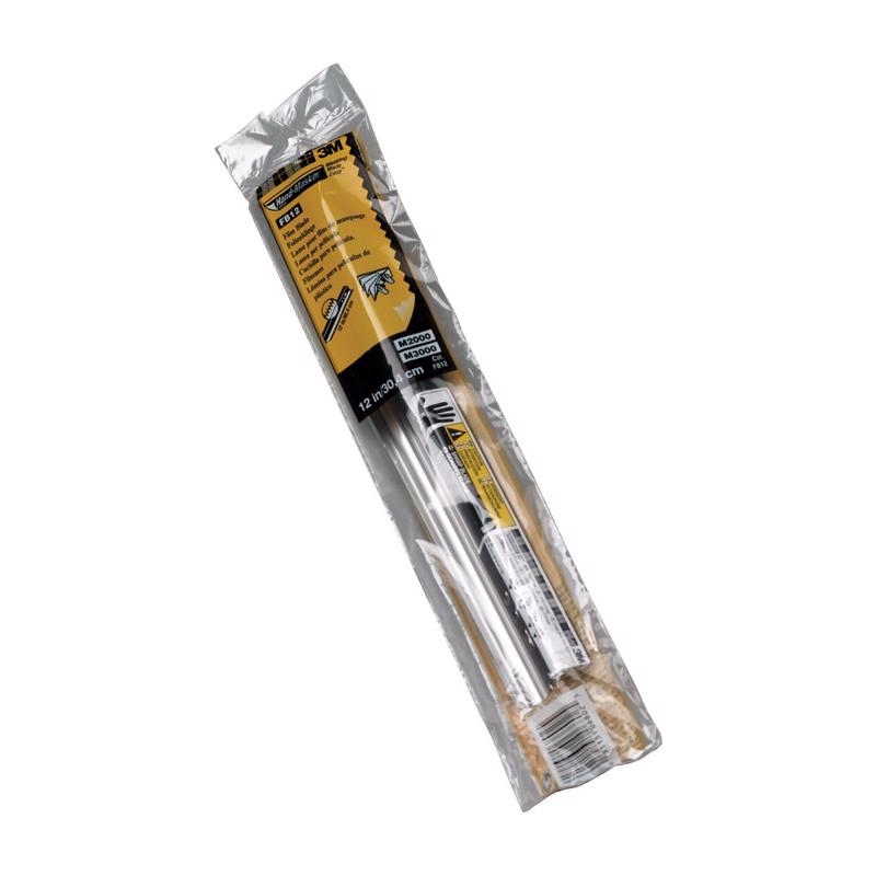 12-inch Emery Jensen Blade Masking Film plastic drop cloth for painting and surface protection.