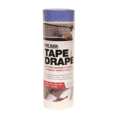 DROPCLOTH TAPED 8'X72'