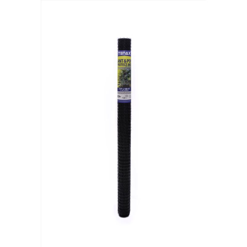 Emery Jensen Pond & Plant Net 7x100' plastic fence for pond protection and plant containment, lightweight and durable.