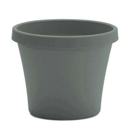 Emery Jensen PLNTR Terra TPRD plastic resin and foam 6-inch basin with durable construction and smooth surface.