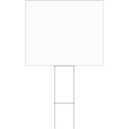 BLANK SIGN WHT 20X24" - Pack of 6