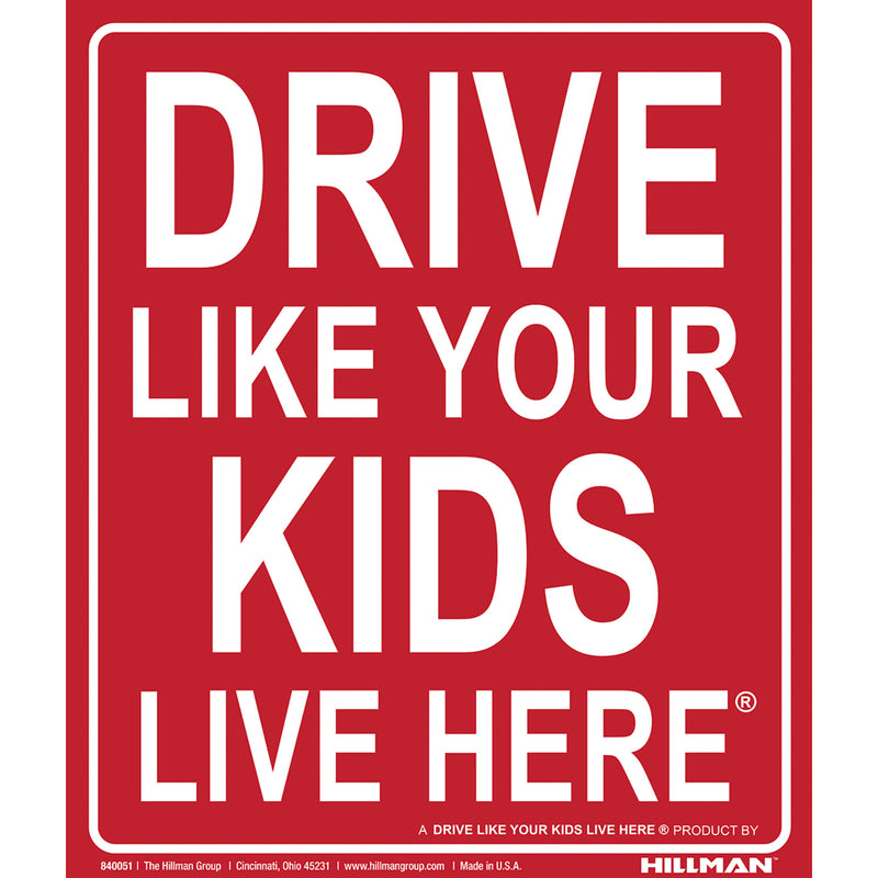 DRVESAFE KID SIGN 19X24" - Pack of 6