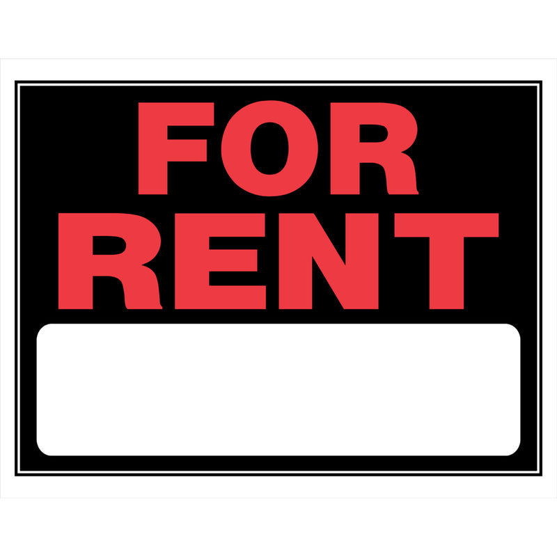 FOR RENT SIGN 15"X19" - Pack of 6
