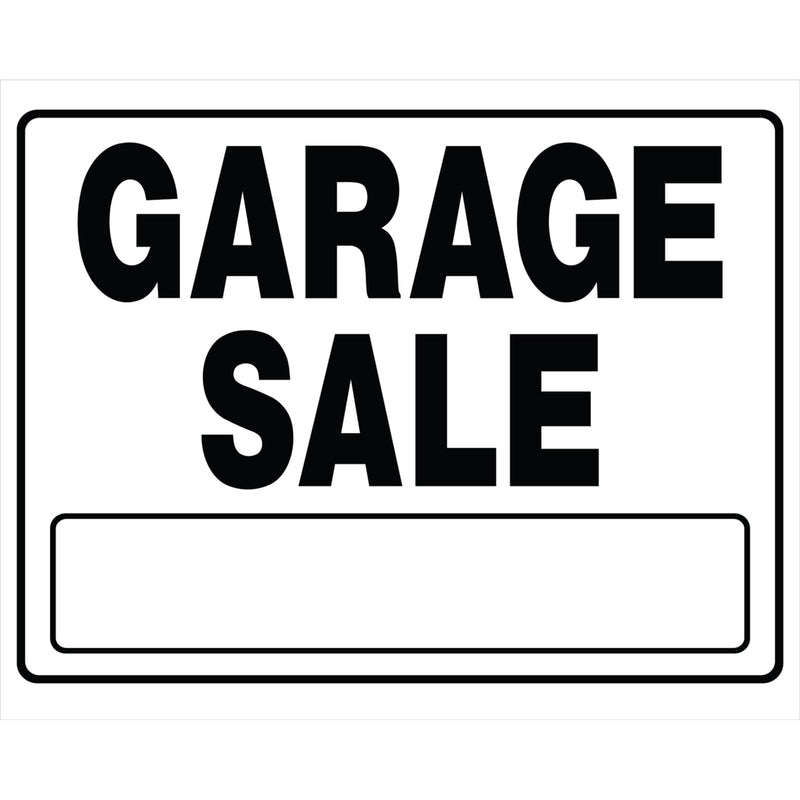 GARAGE SALE SIGN 20X24" - Pack of 6