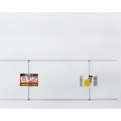 SIGN BLANK WHT 14X18" - Pack of 6