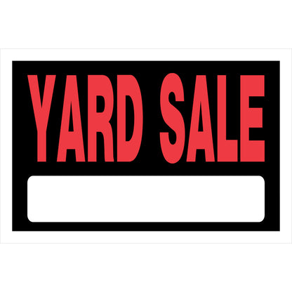 YARD SALE SIGN 8X12" - Pack of 6