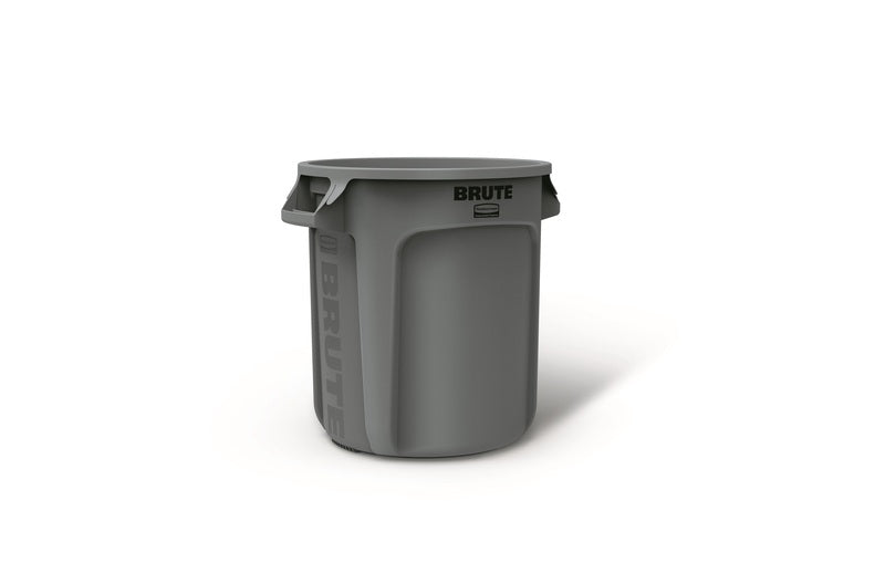 TRASH CAN 10GAL GRAY - Pack of 6