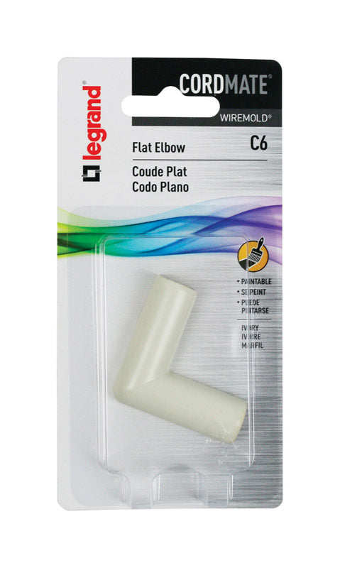 ELBOW FLAT CORDMTE PLST - Pack of 10