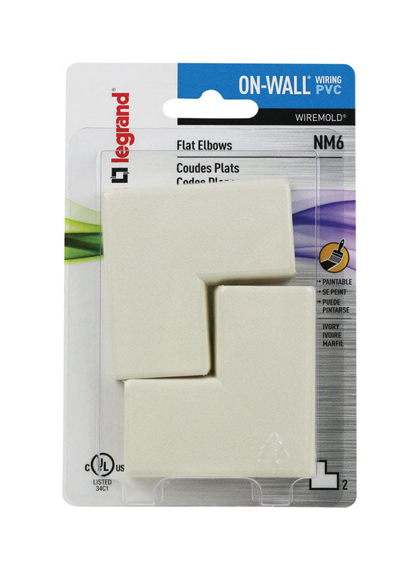 ELBOW FLAT NM IVY PK2 - Pack of 5