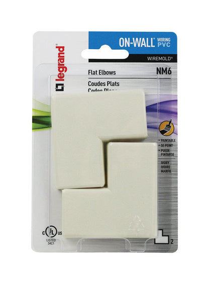 ELBOW FLAT NM IVY PK2 - Pack of 5